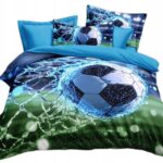 Pościel piłka futball 160x200 – komplet z 2 poszewkami — 2