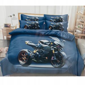 KOMPLET POŚCIELI 160x200 +2 POSZEWKI I PRZEŚCIERADŁO 180x230 MOTOR