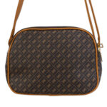 Torebka damska listonoszka crossbody ciemnobrązowa – na ramię, eko skóra, miejska — 2
