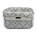 Torebka damska listonoszka crossbody biała – na ramię, miejska — 2