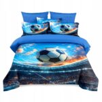 Pościel piłka nożna 160x200 – komplet z 2 poszewkami — 2