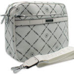 Torebka damska listonoszka crossbody biała – na ramię, miejska — 1