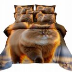 Pościel kot kocur kotek 160x200 – komplet z 2 poszewkami — 2