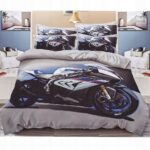 Pościel motor 160x200 – komplet z prześcieradłem i 2 poszewkami — 1