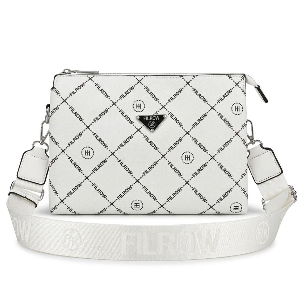 Torebka damska listonoszka crossbody biała – na ramię, eko skóra, mała