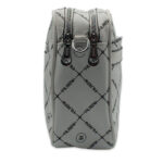 Torebka damska listonoszka crossbody biała – na ramię, miejska — 3