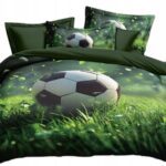 Pościel piłka futball 160x200 – komplet z 2 poszewkami — 2
