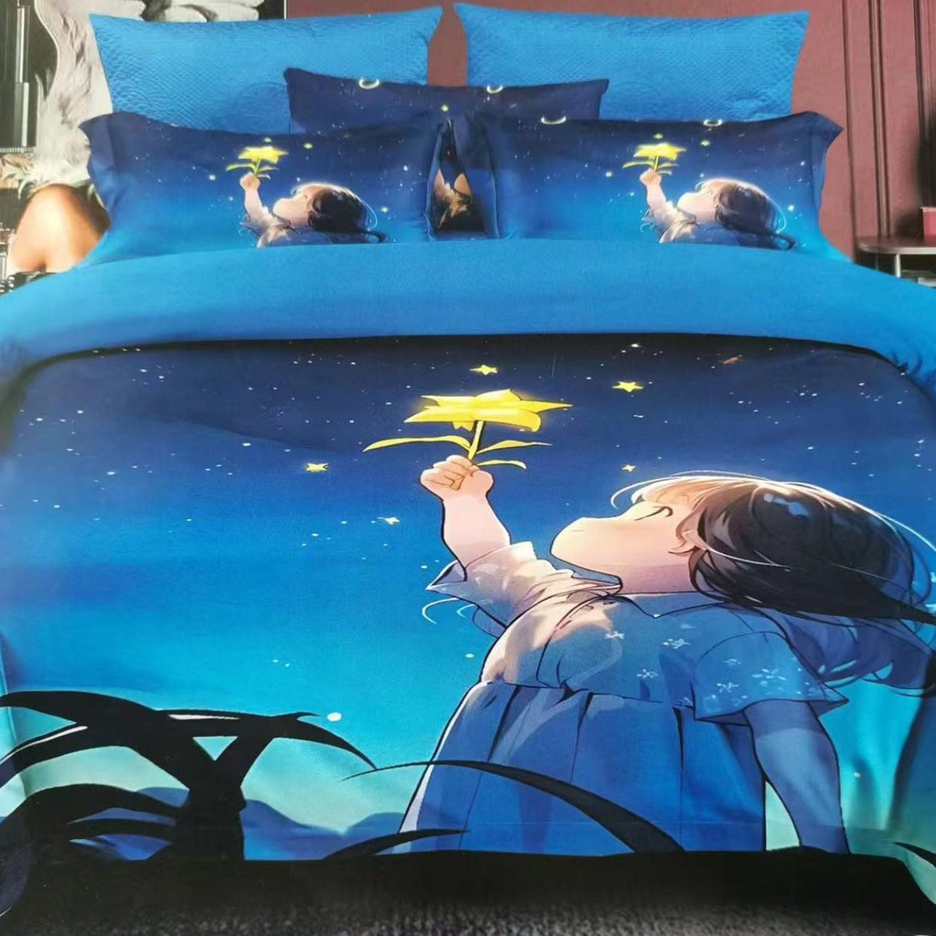 Pościel dziewczynka 160x200 – komplet z 2 poszewkami