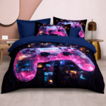 Pościel gamepad 160x200 – komplet z 2 poszewkami — 1