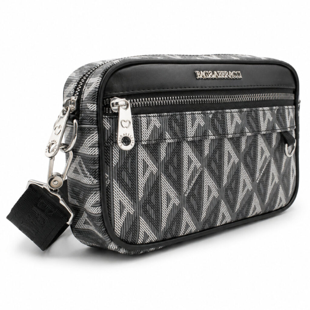 Torebka damska listonoszka crossbody szara na ramię