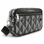 Torebka damska listonoszka crossbody szara na ramię — 1