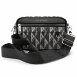 Torebka damska listonoszka crossbody szara na ramię — 2