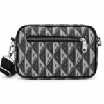 Torebka damska listonoszka crossbody szara na ramię — 4