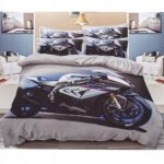 Pościel motor 140x200 cm – komplet z 2 poszewkami i prześcieradłem — 1