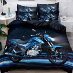 Pościel motor 160x200 cm – komplet z 2 poszewkami i prześcieradłem — 1